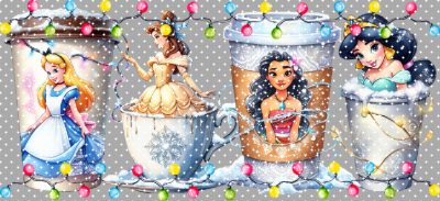 16oz Christmas-S  3525